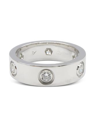 Cartier Anello Love con diamanti anni 2010 - Argento