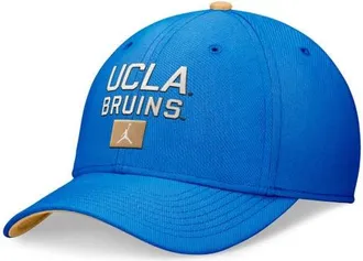 Jordan Brand Mens Jordan Brand Blue UCLA Bruins Primetime Rise Swoosh Flex Hat at Nordstrom, Size Medium/large