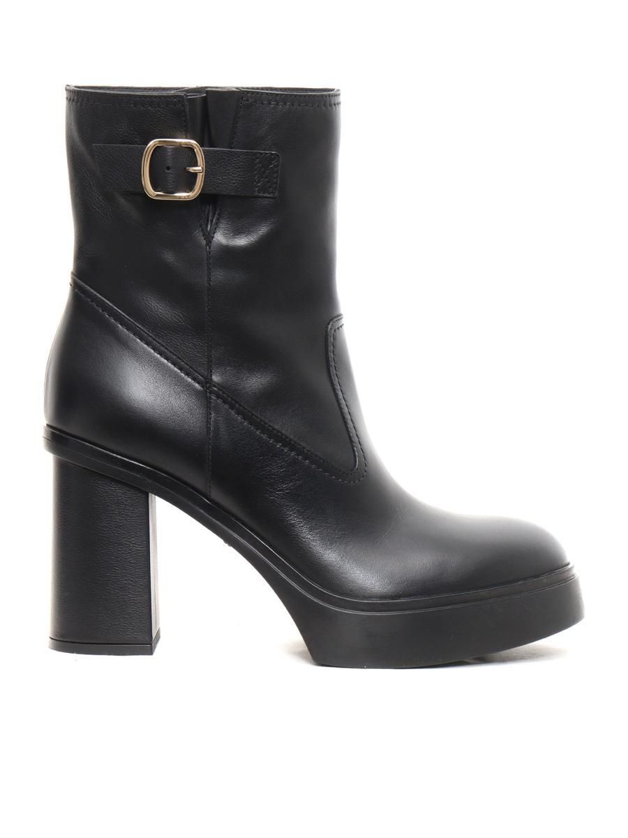 ブーツその他 SANTONI Woman Heeled booties Black WTAE70513HK2TLGA N01 Santoni Boots for Women | Online Sale up to 60% off | Lyst