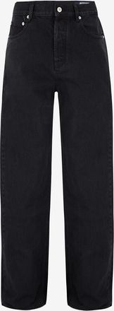 Jacquemus L&auml;ssig-gerade Jeans Le de-N&icirc;mes Droit Black