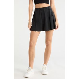 Greyson Ashe Pleated Miniskirt in Shepherd at Nordstrom, Size Medium