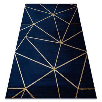 RugsX RugsX Emerald Rug in Blue | Size: 140 cm x 190 cm