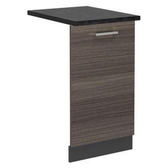 Vicco Tapa Del Lavavajillas R-line, Gris Noble, 45 Cm, Et Antracita