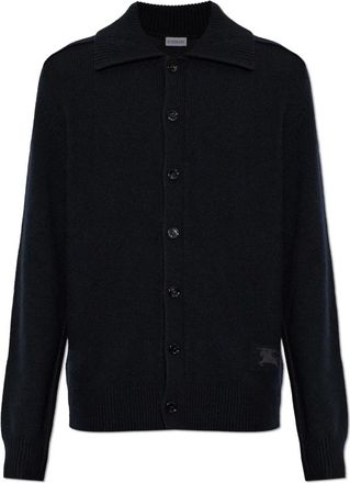 Burberry Cardigan in cashmere Channing - - Knitwear - Uomo - Nero - S
