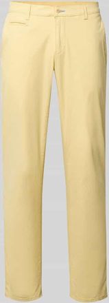 Brax Brax Slim Fit Stoffhose mit Ges&auml;&szlig;taschen Modell Fabio in GELB, Gr&ouml;&szlig;e 31/32