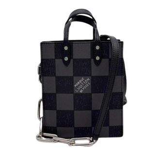 Louis Vuitton Pre-owned Damier Canvas Tote Bag - Heren - Pre-owned - Zwart - Maat: ONE Size Taf