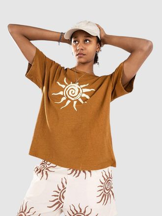 Rhythm Seafarer Overs T-Shirt bruin