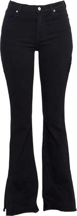 7 For All Mankind Flared Jeans - Dames - Flared Jeans - Zwart - W27 - Katoen - Jeans