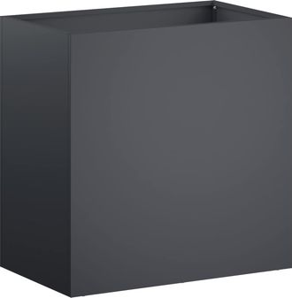 vidaXL Macetero De Jard&iacute;n Gris Antracita 50 X 30 X 40 Cm Vidaxl