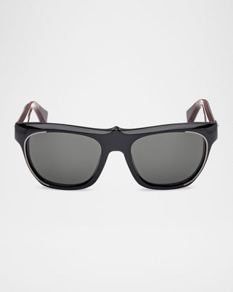 Christian Louboutin Men & apos;s LB0006M Acetate Square Sunglasses