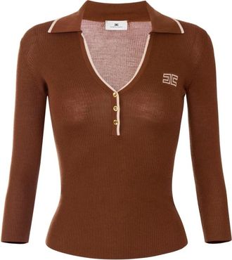 Elisabetta Franchi Mujer, Jerseys, Marr&oacute;n, Talla: M