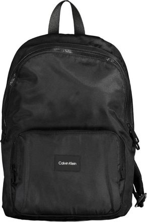 Calvin Klein Zwarte Urban Heren Rugzak - Heren - Rugzakken - Zwart - ONE Size - Polyester - Tassen