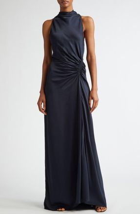 A.L.C. Inez Funnel Neck Gown in Dark Sapphire at Nordstrom, Size 10