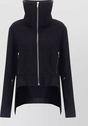 Rick Owens high collar wool jacket