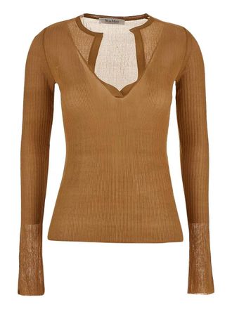 Max Mara Pleated Top
