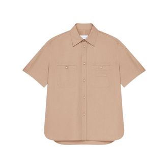 Givenchy Heren, Overhemden, Beige, Maat: L