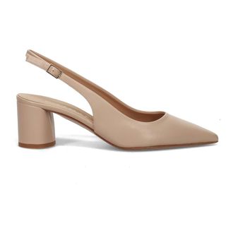 Sangiorgio Pumps, female, Beige, Size: 10 US Sangiorgio With Heel Beige