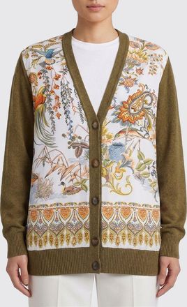 Etro Cardigan in misto cotone paisley Etro