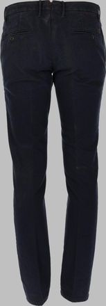 Incotex Patch Logo Cotton-Elastane Jeans - Black