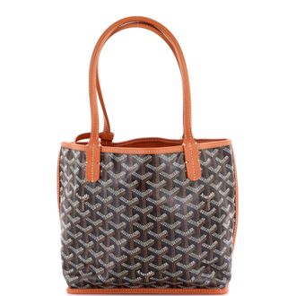 Goyard Anjou Reversible Tote Coated Canvas Mini