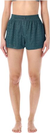 Os&eacute;ree Lumi&egrave;re Shorts - Dames - Bermuda - Groen - M - Korte Broeken