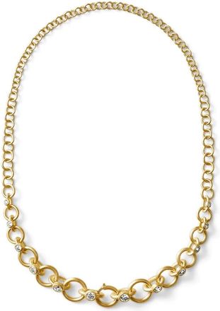 Shihara 18kt yellow gold Link 01 diamond bracelet