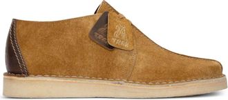 Clarks Trek Ink/Hairy Suede desert boots - Beige