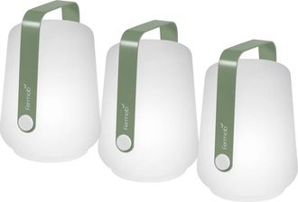 Fermob Balad Akku LED-Leuchte H 12 cm, kaktus (3er-Set)