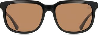 Timberland TB00064 Polarized 01H Mens Sunglasses Black Size 60