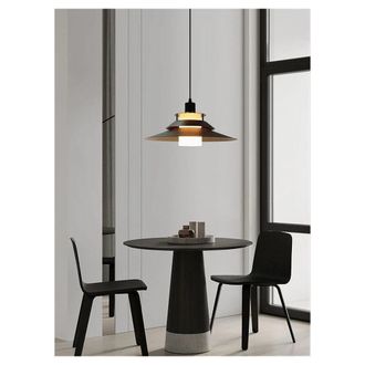 Trade Shop Trade Shop Traesio - Trade Shop - Lampadario A Sospensione Industriale E27 Lampada Pendente Vintage Retr&ograve; Lp-88 - Negro