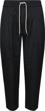 Dr&ocirc;le de Monsieur Broeken, Heren, Zwart, M, Wol, Le Pantalon Cropped
