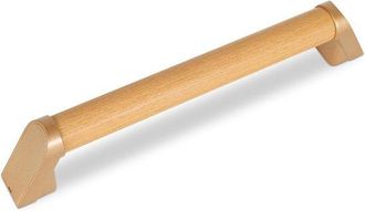 OEM Barra De Apoyo Antideslizante Para Ducha, Ideal Para Personas Mayores: Soporte De Seguridad De Madera De 40 Cm Para Ba&ntilde;os Y Puertas De Cristal