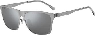 BOSS Boss 1410/F/S Asian Fit R81/T4 Mens Sunglasses Grey Size 60