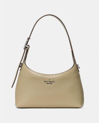 Kate Spade New York Womens 454 Mini Crossbody Bag - Brown Leather - One Size