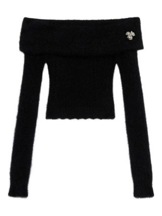 Blumarine Sweaters Blacks And Greys