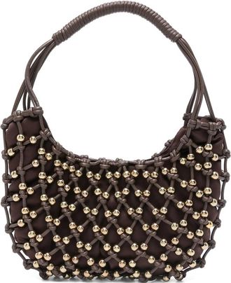 Rosantica Nodi Beaded Shoulder Bag