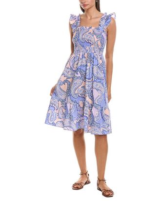 Nanette Lepore Cap Sleeve Midi Dress