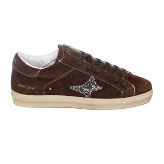 Ama brand D4708 Sneaker - - Shoes - Donna - Marrone - 36 EU