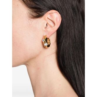 Forte_Forte Dangling Strass Earrings