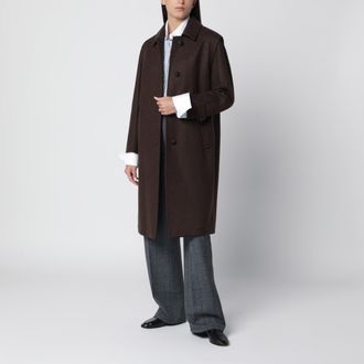 Schneiders Cappotto marrone in lana