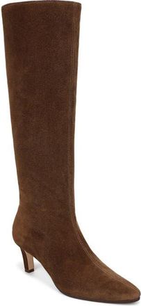 Veronica Beard Aisla Knee High Boot in Chestnut Suede at Nordstrom, Size 5.5