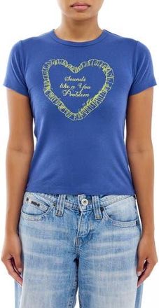 BDG You Problem Graphic Baby Tee in Navy at Nordstrom Rack, Size Small