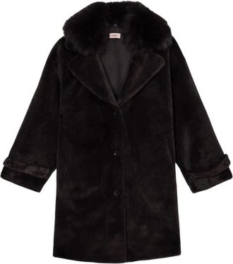 Oltre Zachte Stoffen Jas - Dames - Mantel - Grijs - S - Polyester - Jassen