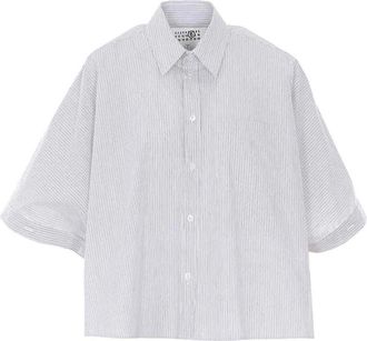 Maison Margiela Oversize Cropped Shirt