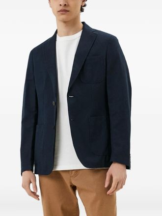 Marc O'Polo Blazer met enkele rij knopen - Blauw
