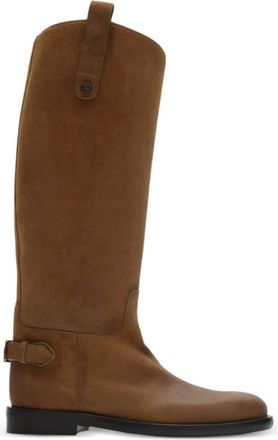 Burberry Cavalier High Boot - female - Burberry - High Boots - Brown - 3 UK - Shoes