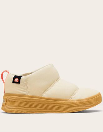 Sorel Womens Out N About Mini Puffy Shoes In Honey White Gum