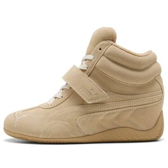 Puma (WMNS) PUMA x Alexander McQueen Speedcat Mid Wedge Beige 408118-01