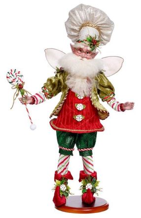 Mark Roberts Peppermint Dreams Fairy on Base in Red at Nordstrom