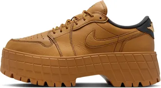 Nike Jordan Womens Air Jordan 1 Brooklyn Low Shoes in Brown | HF3184-700